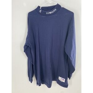 Vintage NFL Pro Line Dallas Cowboys Long Sleeve Shirt MAXIT Men's Size Large